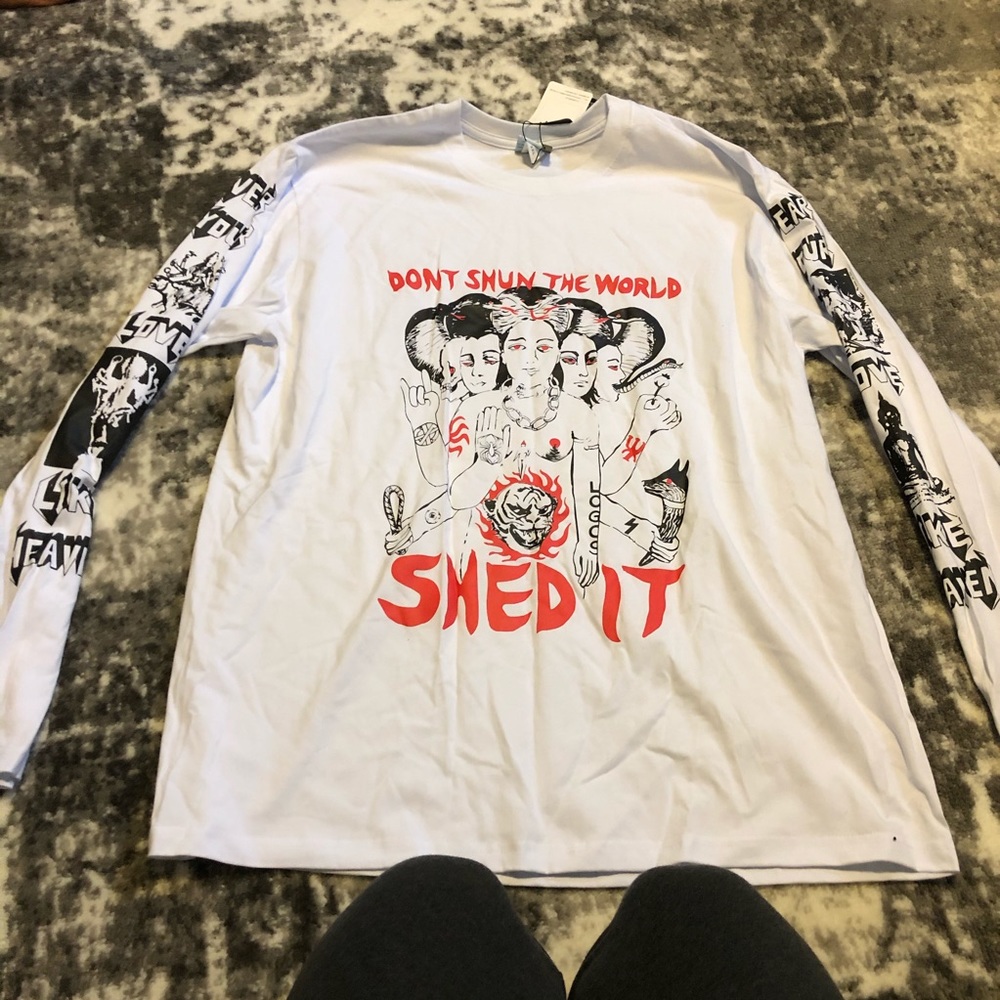Shed it Inspired long sleeve shirt Kanye west